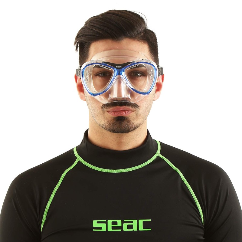 SEAC Men's Mask Capri, Blue, Small