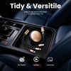 3 in 2 Multi Charging Cable, Retractable Car Charger for