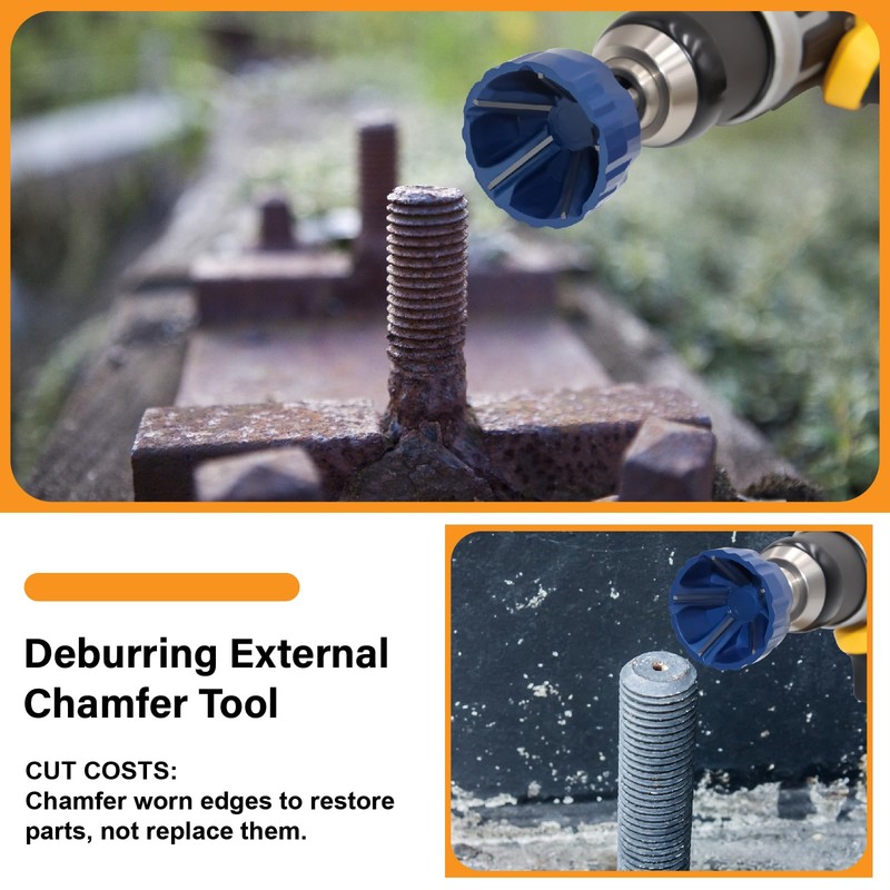 FiLwW Deburring External Chamfer Tool Set