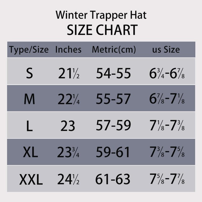 Kurhatic Winter Trapper Hat, Warm 100% Rabbit Fur Aviator Hat,