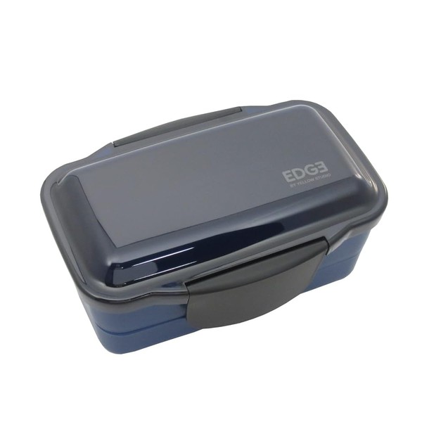 '25 EDGE Dome 2-Tier Lunch 850ml Blue