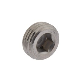 Plug without collar with hexagon socket R 3/4 inch, 40 bar stainless steel V4A