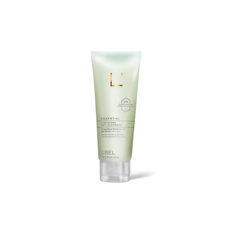 L'BEL - Limpiador Facial Antioleosidad Essential 120g