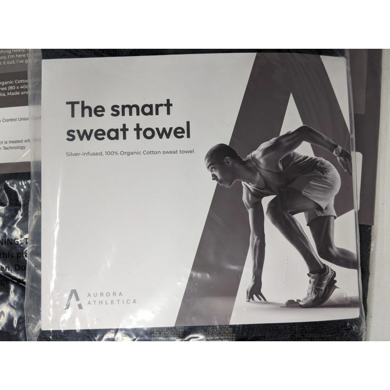 Aurora Athletica The Smart Sweat Towel Antimicrobial 15.75 x 31.5