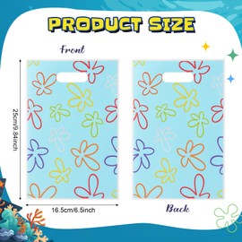 Eccliy 30 Pcs Birthday Party Favors Bags Cartoon Candy Gift Bags for Theme Party Decorations Goodie Supplies (Yellow Cartoon Theme)