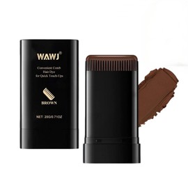 WAWJ Hair Dye Pen, Safe and Practical Comb Hair Dye, Temporary Hair Dye Pen Brush, Hair Dye Comb, Water and Sweatproof Hair Dye Pen for Men and Women (Brown)