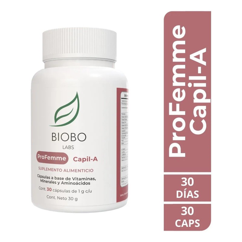 Suplemento en cápsulas vegetales Biobo Labs Vitaminas y minerales x