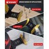 EZARC Titanium Oscillating Saw Blades, Oscillating Multitool Blades for Metal,