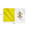 Runesol Vatican City Flag, 91x152cm, 3ft x 5ft, 4 Grommets,