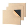 USAMILY 3pcs Acrylic Sheet 8" x 10", 1/8" (3mm) Thick Black Acrylic Panel for Photo Frame, Craft, DIY Display Projects, Advertisement Signs, Shelves (8 x 10 x 1/8")