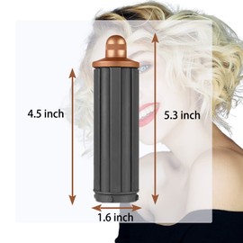 Odashen 1.6 Inch/40MM Short Curling Barrels for Dyson Airwrap Styler HS05 HS01, 2 In1 Hair Curling Attachment Parts for Multi Short Hair Styles