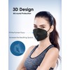 HUHETA KN95 Face Mask 60 PCs, 5-Ply Safety Masks for