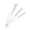 LB 20 4-Piece Steel Crevice Brush Set for Baby Bottles, Tumblers, Straws & Kitchen Essential Item