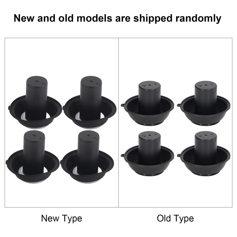 4Pcs Carburetor Vacuum Diaphragm Membrane Replacement for Vmax 1200 VMX1200