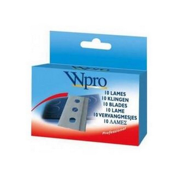 Wpro LGV009 Box of 10 Blades for Scraper Stainless Steel