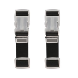 Ieron 2PCS Suitcase Pack Strap with Quick Release Buckles Luggage Strap for Add Bag