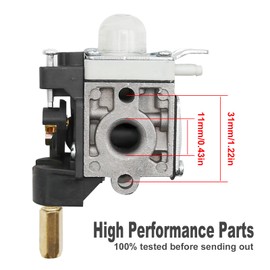 Anxingo SRM210 Carburetor Replacement for Echo SRM210 SRM211 GT200 Echo PE200 PE201 HC150 HCR150 SHC210 SHC211 Hedge Trimmer RB-K75 Carburetor Parts with Air Filter