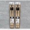 Brush Buddies Charcoal Bamboo Toothbrush Soft infused Bristles ( 2