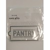 Horizon Group "Pantry" Nameplate 3.25" x 1.75"