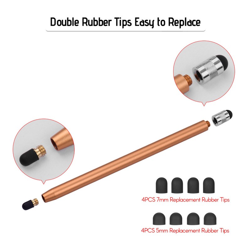 2 in 1 Universal Touchscreen Stylus Pen for All Touchscreen