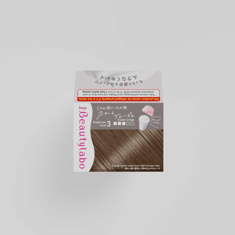 Hoyu Beautylabo Whip Sweet Greige - 2 Pack