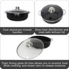 IMUSA 4.4Qt Bistro Ceramic Nonstick Caldero/Dutch Oven with Glass Lid,