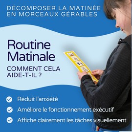 Autism Supplies & Developments AM_FR Hilfe für visuelle Kommunikation, blau, S