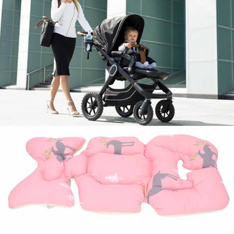 Thicken Stroller Cushion Multi Functional Skin Friendly Detachable Soft Cotton