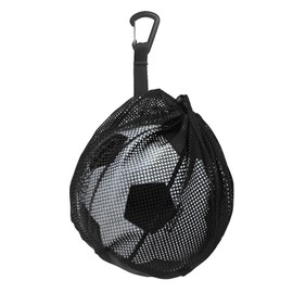 Ball Bag, Ball Net 1 Ball Basketball Bag, Backpack Portable Ball Net, Football Mesh Bag, Basketball Net Bag, Multi-Purpose Sports Net Bag, Ball Net Bag for Football Basketball (Black)