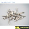 Machine Screws 100pcs for UK Wall Sockets - Raised Countersunk