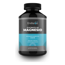 Glicinato De Magnesio 500 Mg 240 Cápsulas Sabor Sin Sabor