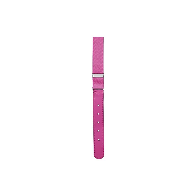 Playshoes Kids Elastic with Genuine Leather Girl's Belt Pink 75