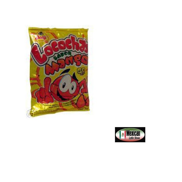 Beny Locochas Mango flavor hard candy with chili center)  60ct bag