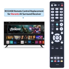 GOUYESHO RC024SR Replacement Remote Control Suitable for Marantz AV Receiver SR5008 SR5009 SR5010 SR5011 SR6009 SR6010 NR1605 NR1606 NR1607 NR1605/FB NR1605/N1SG