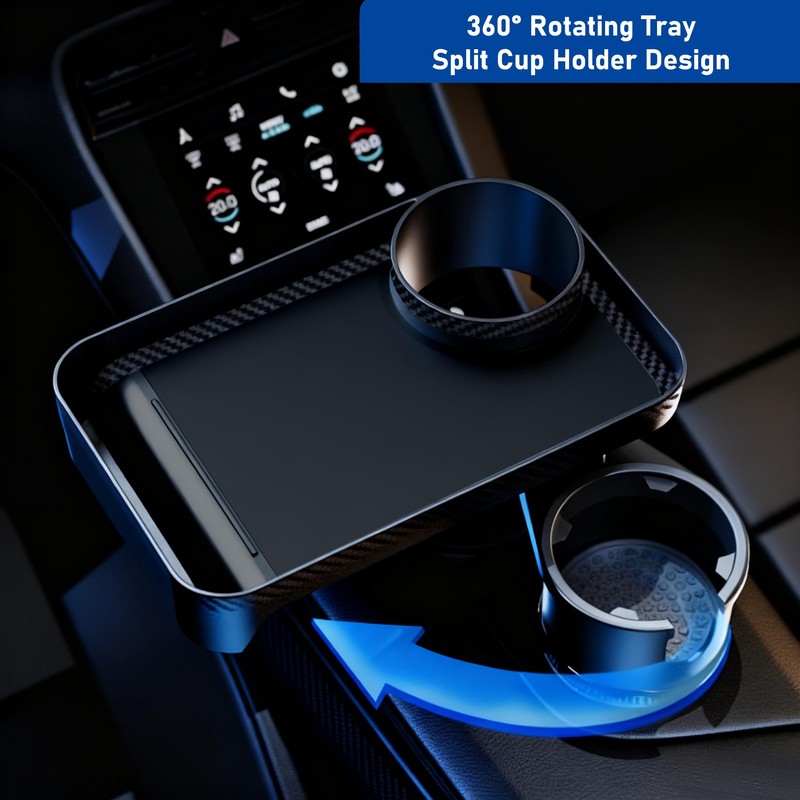 DROMEDARY Car Cup Holder Phone Mount, Universal Vehicle Phone Holder