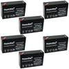 PowerStar AGM610 6V 10Ah UPS Battery – 6 Pack, Compatible