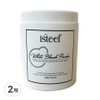 ISTIF White Breach Powder Bleacher, Hair Protectant Addition, Minimize Hair Damage, Excluding Black, 2 Pieces, 500g / 이스티프 화이트 브리치 파우더 탈색제 모발보호제첨가모발손상최소화 블랙빼기, 2개, 500g