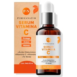Sserum Vitamina C y Ácido hialurónico facial mujer y hombre anti edad hidratante para la cara y piel