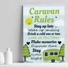 RED OCEAN Caravan Rules Print Caravan Accessories Caravan Gift Home