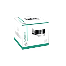 Bialetti Y0TZ099 Tazzina Cappuccino Istituzionale (con Piattino), Porcellana, Pack of 1, White