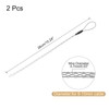 MECCANIXITY Cable Pulling Grip for 6-10mm Cable(Black) 26cm,0.85FT Wire Mesh