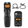 Wireless Shutter Release Timer Remote Control with 2 Connecting Cables
