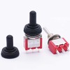 mxuteuk 10Pcs Mini Toggle Switch SPDT 3 Position 3 Pins