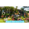 inboxxarty 8 Pcs Large Moana Yard Sign Set with Stakes