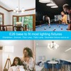 TRIJZHOU LED Light Bulb, G120 Large Globe Bulb, 15W(150W 200W
