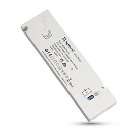 lichtvoll LED Transformer 24 V 60 W 24 V LED Power Supply 2.5 A Transformer 230 V to 24 V LED Driver, 24 V Power Supply LED Transformer 24 V, LED Driver LED Spot Strip Lighting No Flicker, No