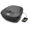 GPX Portable Bluetooth Boombox/CD Player, Requires 6 C Batteries -