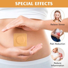 54Pcs Castor Oil Patches for Belly Button, Self-Adhesive Highly Absorbent Castor Oil Pad Belly Button Cover