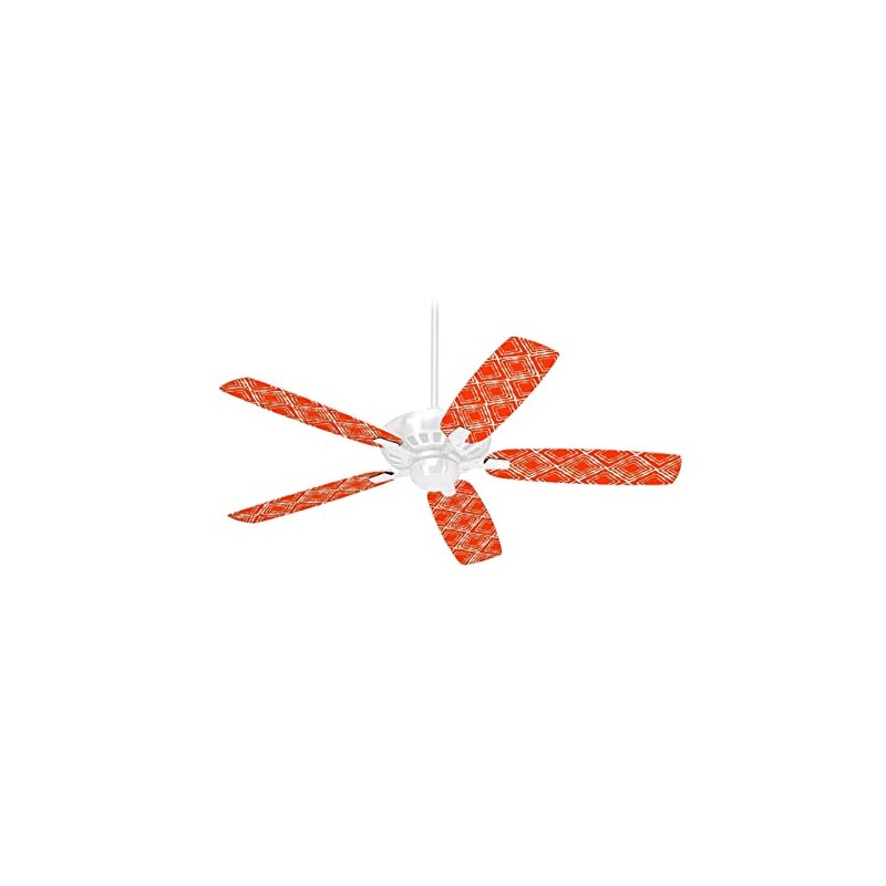 Wavey Red - Ceiling Fan Skin Kit fits most 42