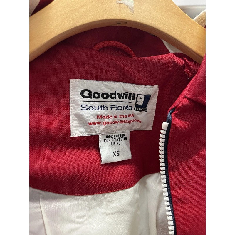 Goodwill NWT Goodwill American Flag Usa Made Vintage Sz XS